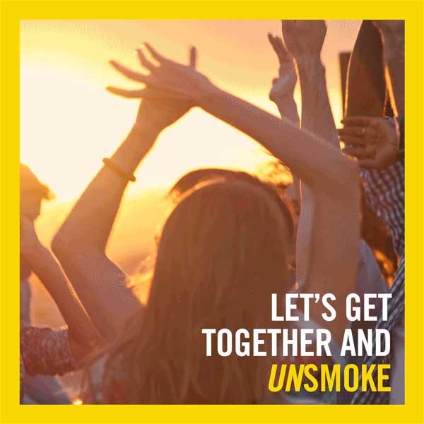 Let's get together and unsmoke